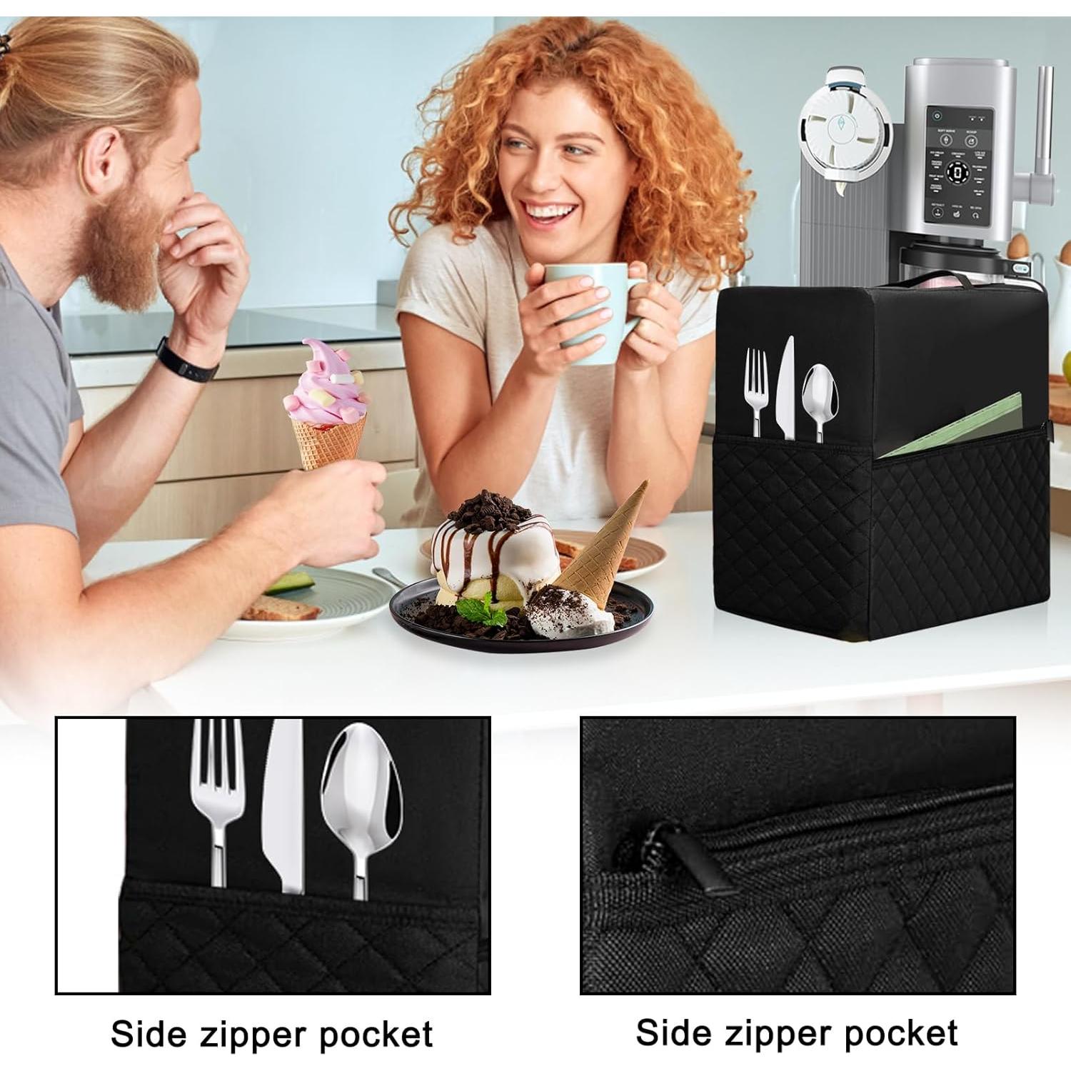 Cubierta de Polvo Impermeable para Máquina de Helados Ninja CREAMi NC701