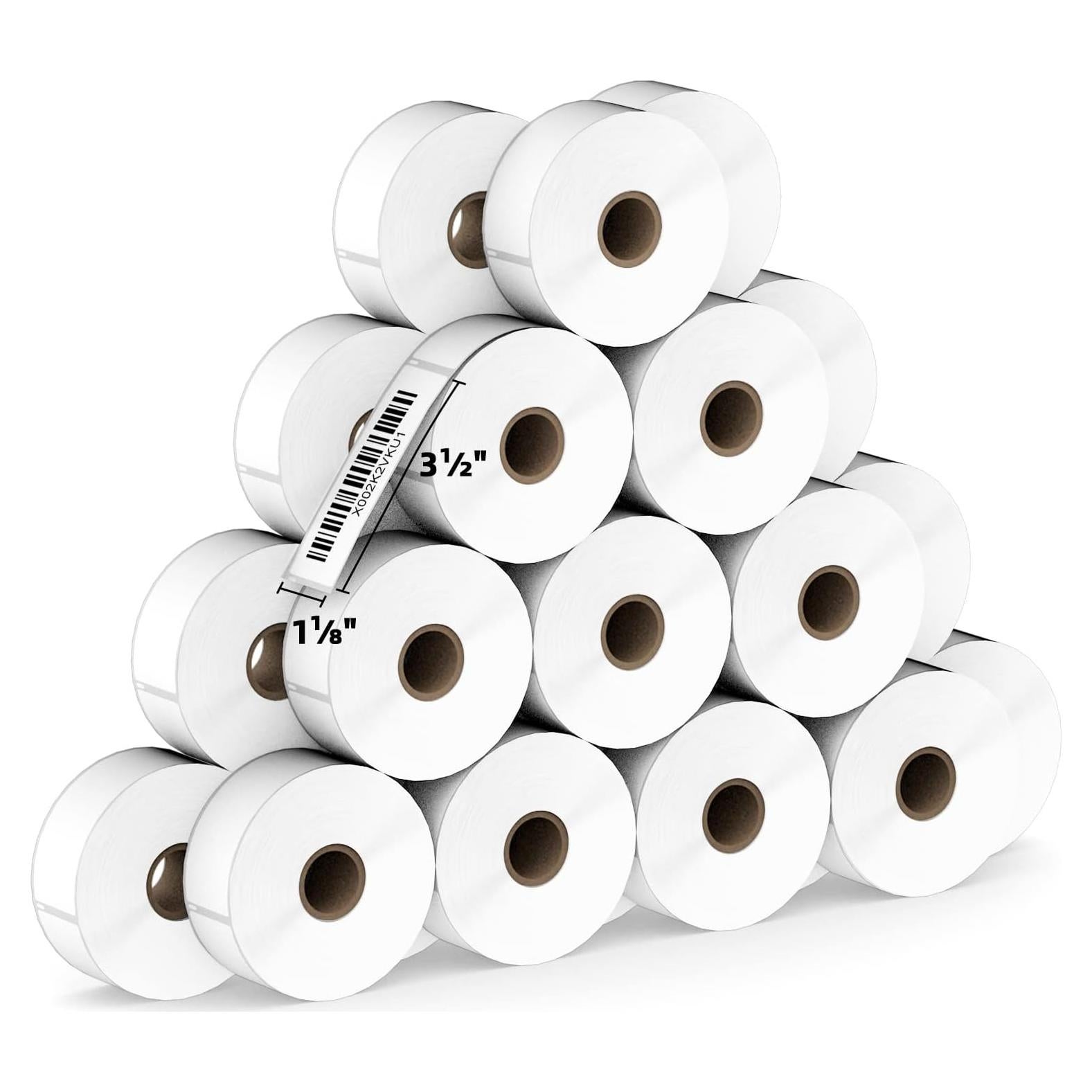 Etiquetas Térmicas Printholic 28mm x 89mm 24 Rollos 8400 Etiquetas