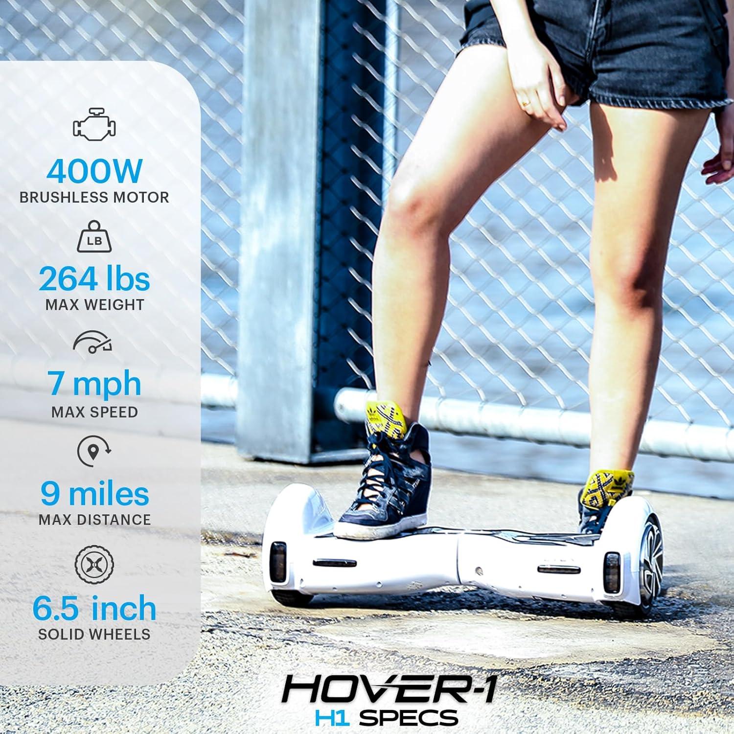 Hover-1 H1 Scooter Eléctrico Auto Equilibrio 10.4 kg Azul