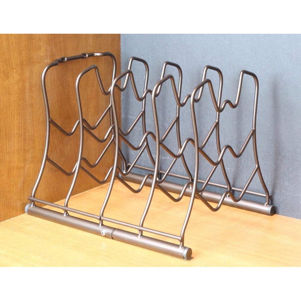 Organizador de Sartenes Deco Brothers Bronce 5 Niveles 24x23x30.5cm