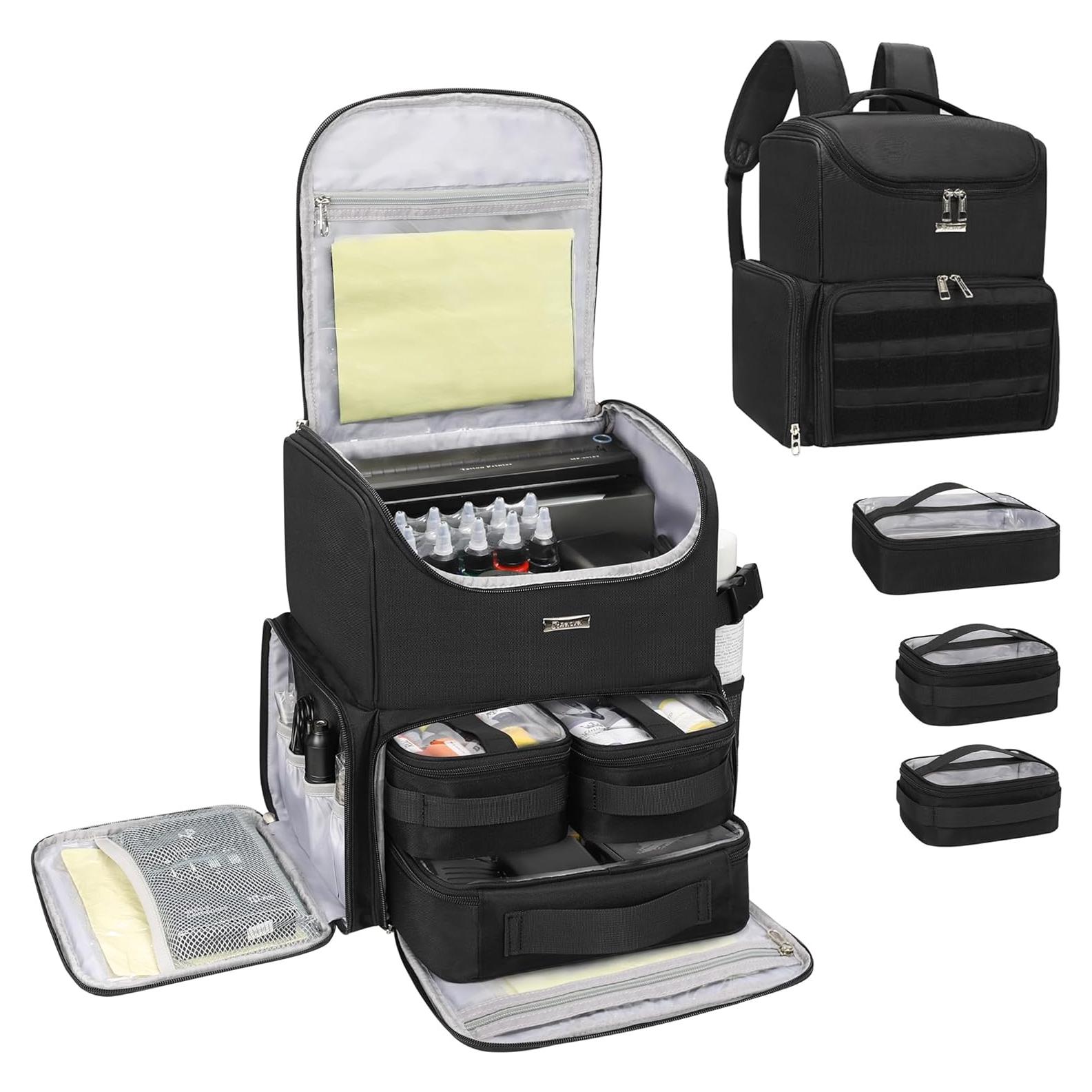 Maleta de Viaje para Tatuajes Relavel - Mochila Grande Negra