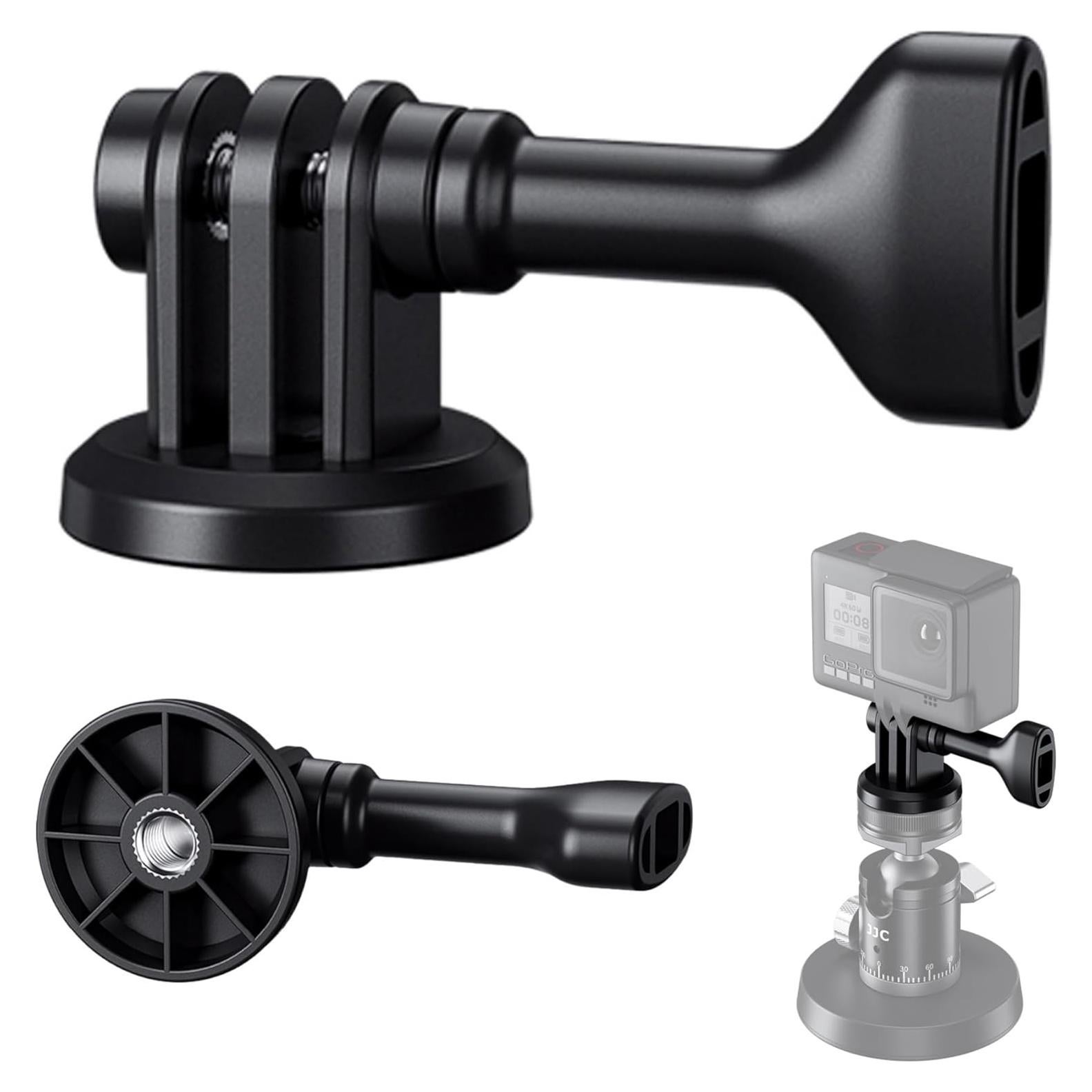 Adaptador de Trípode JJC 1/4"-20 para Cámaras de Acción