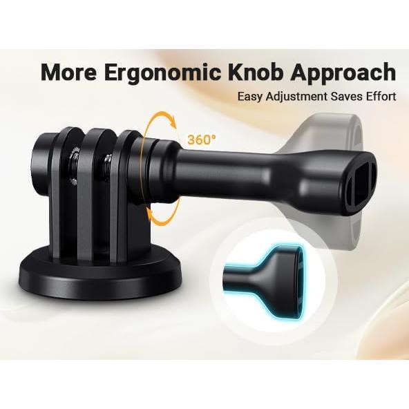 Adaptador de Trípode JJC 1/4"-20 para Cámaras de Acción