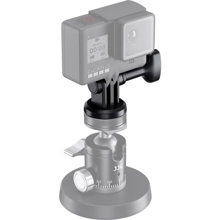 Adaptador de Trípode JJC 1/4"-20 para Cámaras de Acción