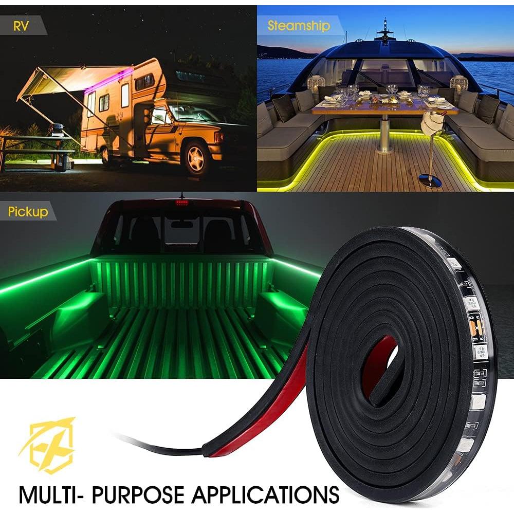 Kit de Luces RGB Xprite 60" para Cama de Camión - 2PCS