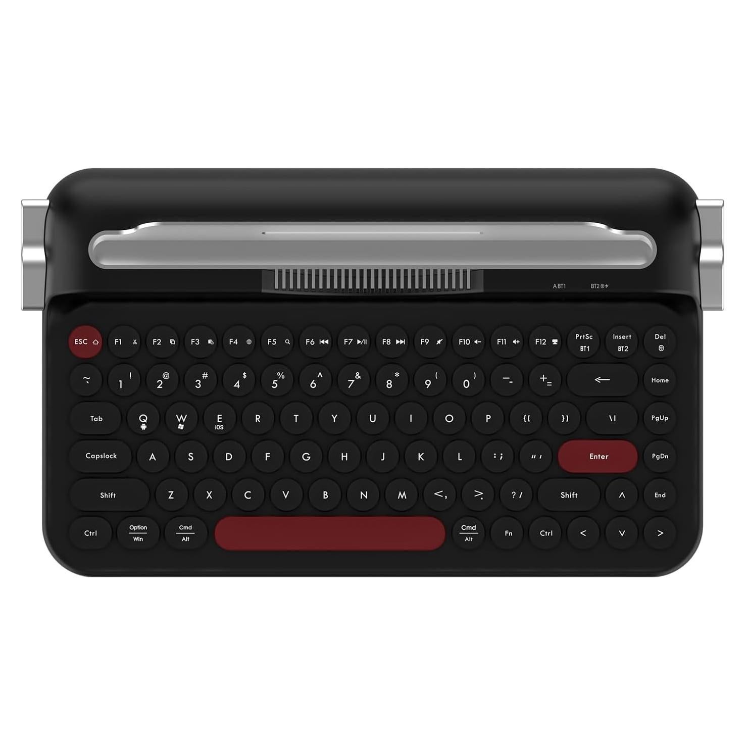 Teclado Mecánico Inalámbrico Ajazz AF84 Retro Negro