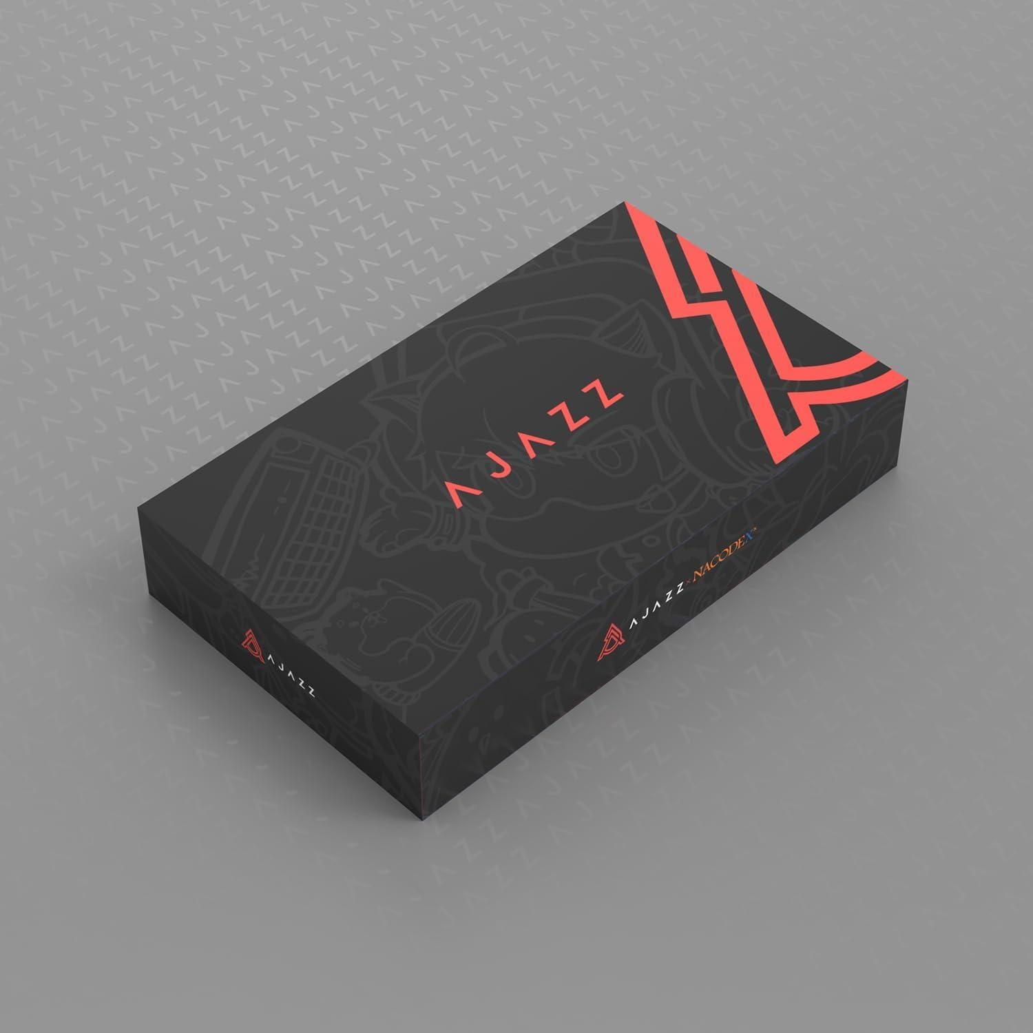 Teclado Mecánico Inalámbrico Ajazz AF84 Retro Negro