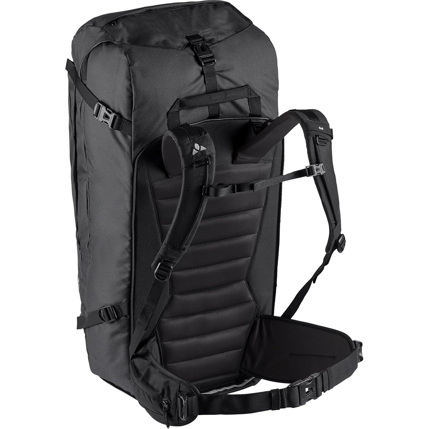 Mochila de Viaje VAUDE Mundo 65+ Unisex Negra 65L