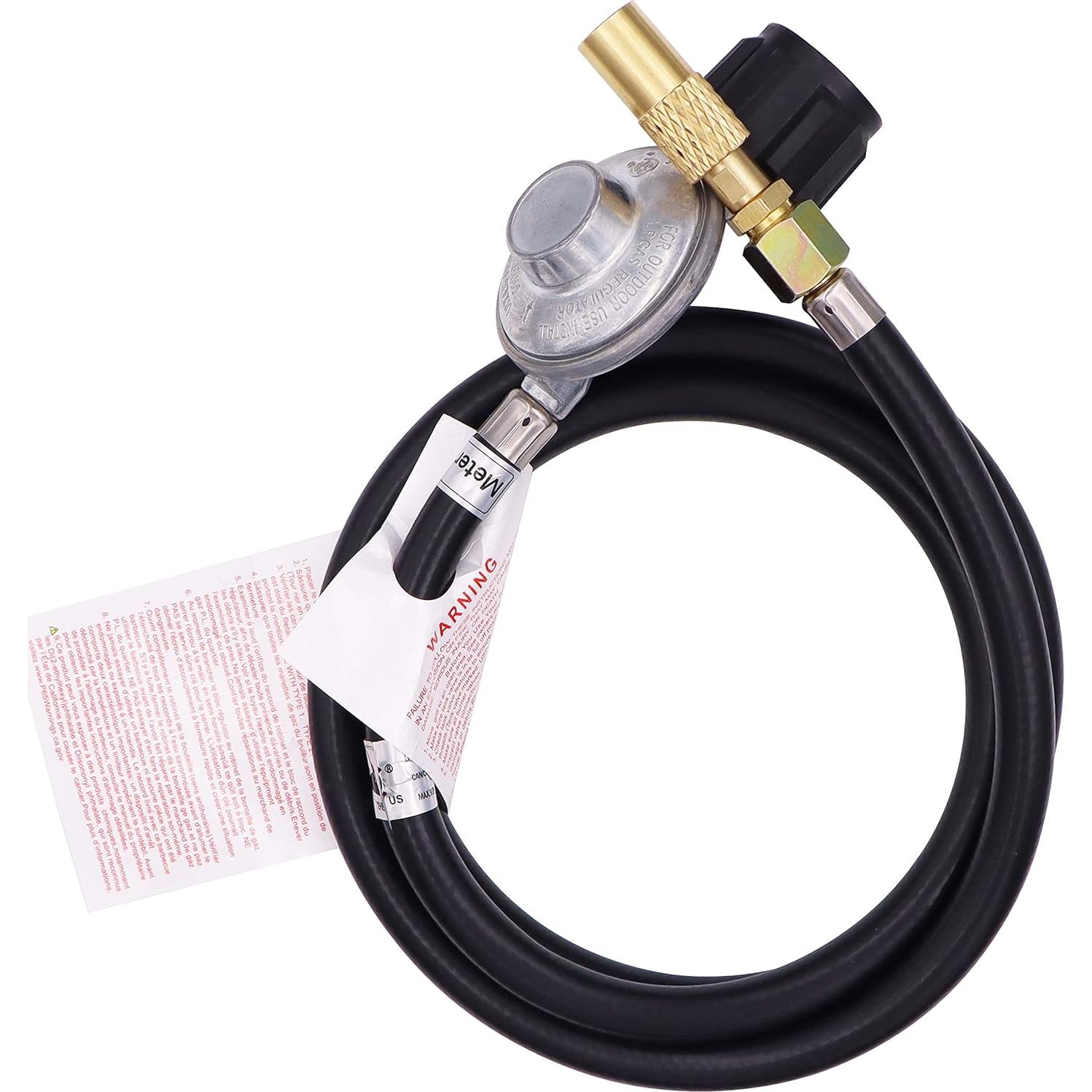 Manguera de Propano 5 Pies METER STAR para Parrilla Coleman RoadTrip LXE