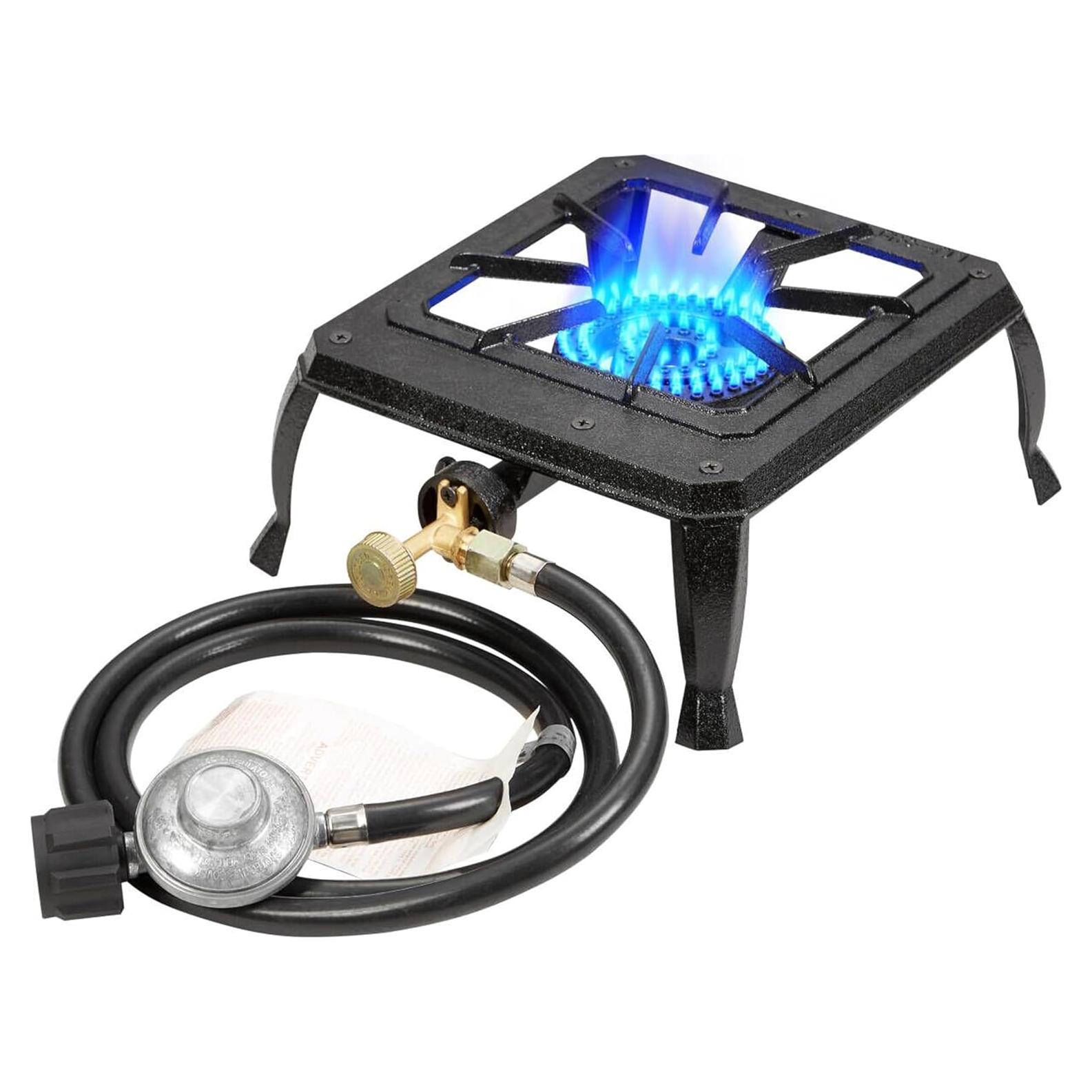 Estufa de Camping Vivicreate HT-C-0011 Hierro Fundido 1 Quemador