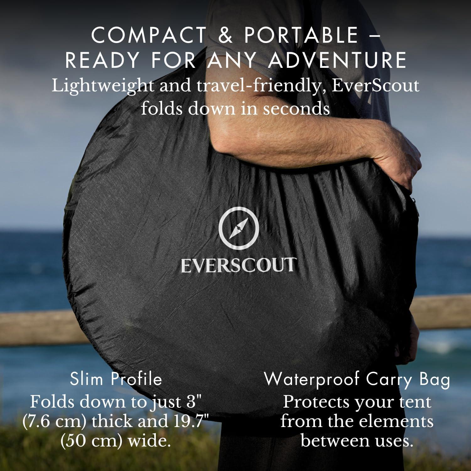 Tienda de Privacidad Plegable EverScout 1 Persona Impermeable