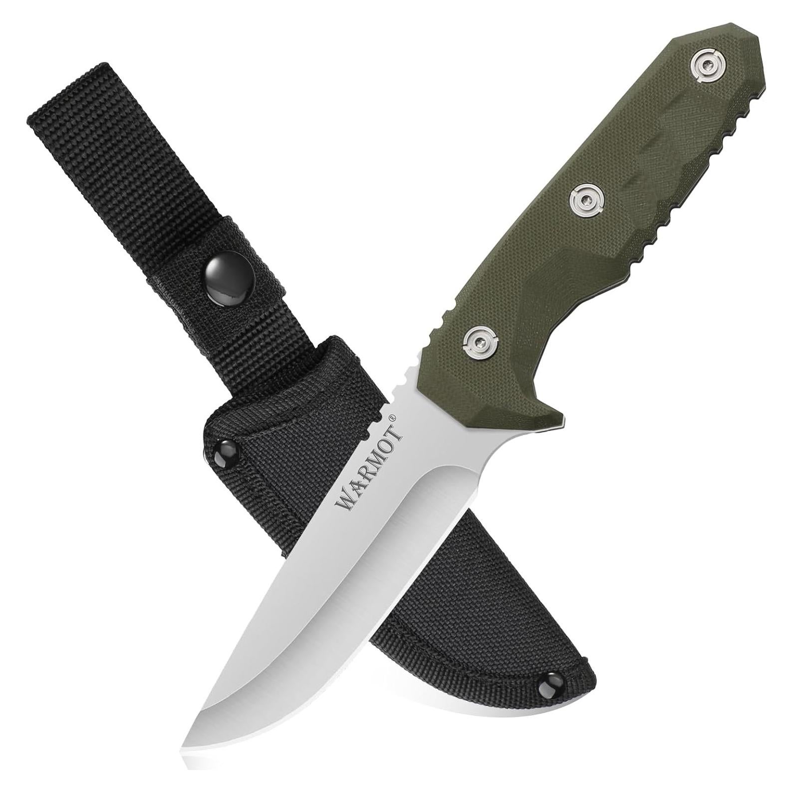 Cuchillo de Supervivencia Warmot KS7960 de Acero Inoxidable 22.29 cm