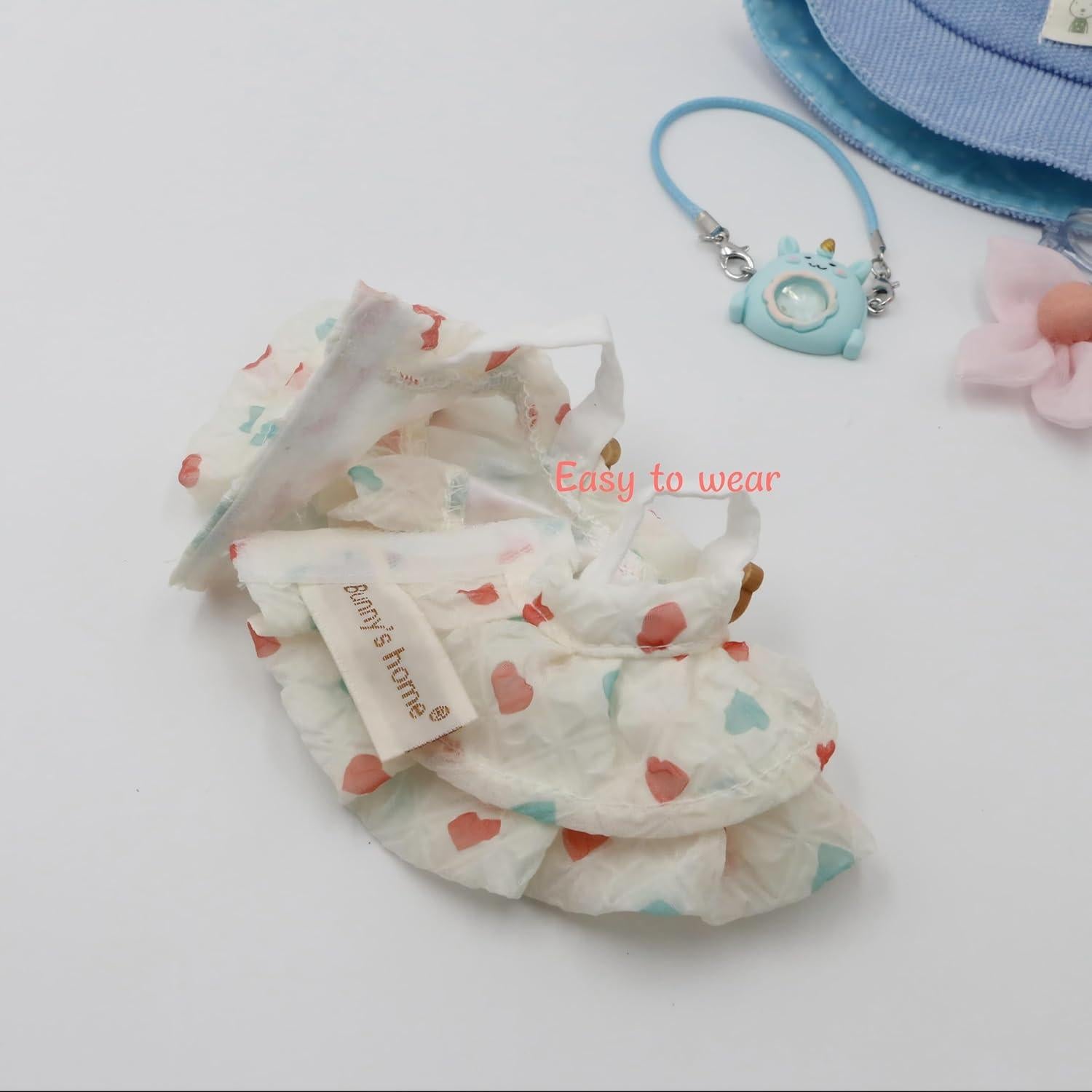 Conjunto de Ropa para Muñecas Pawro 10-17 cm - 5 Piezas Azul