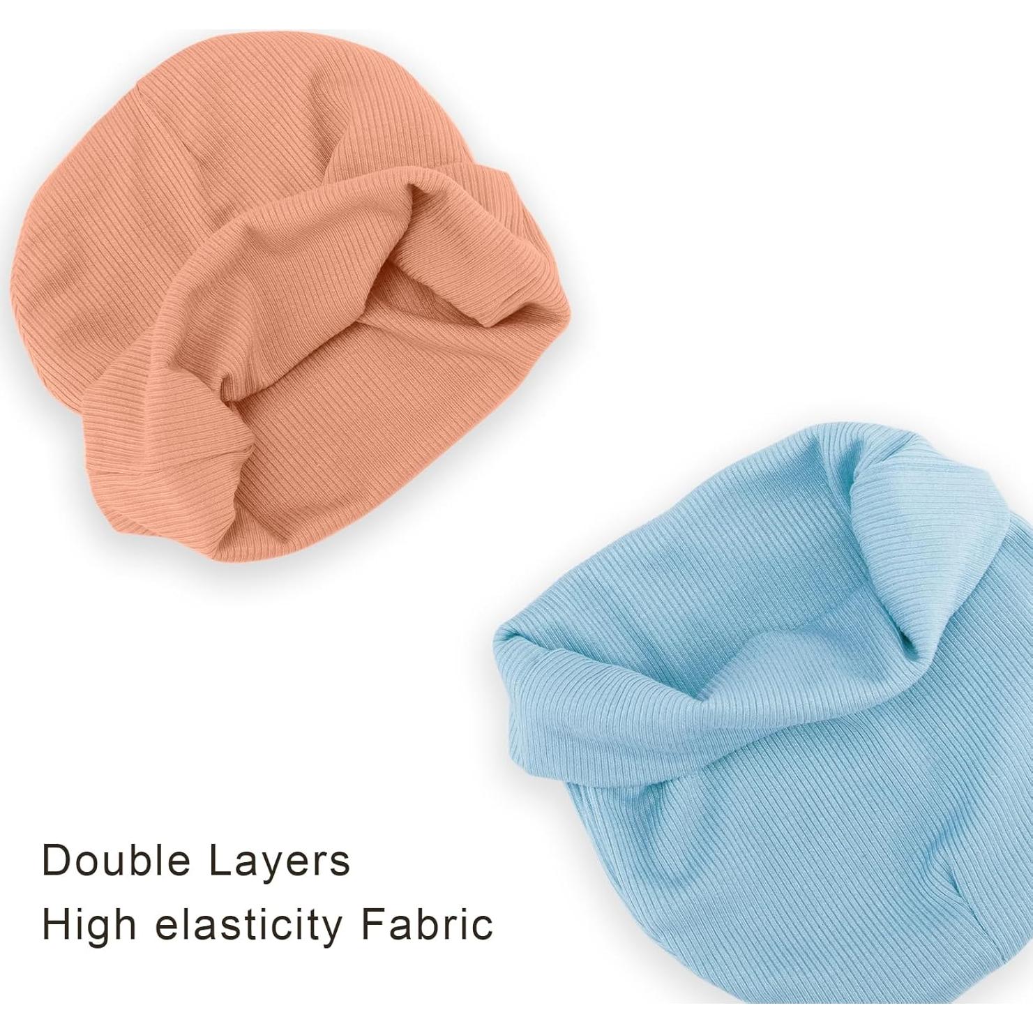 BQUBO Gorro y Manoplas para Bebé 0-6 Meses Unisex