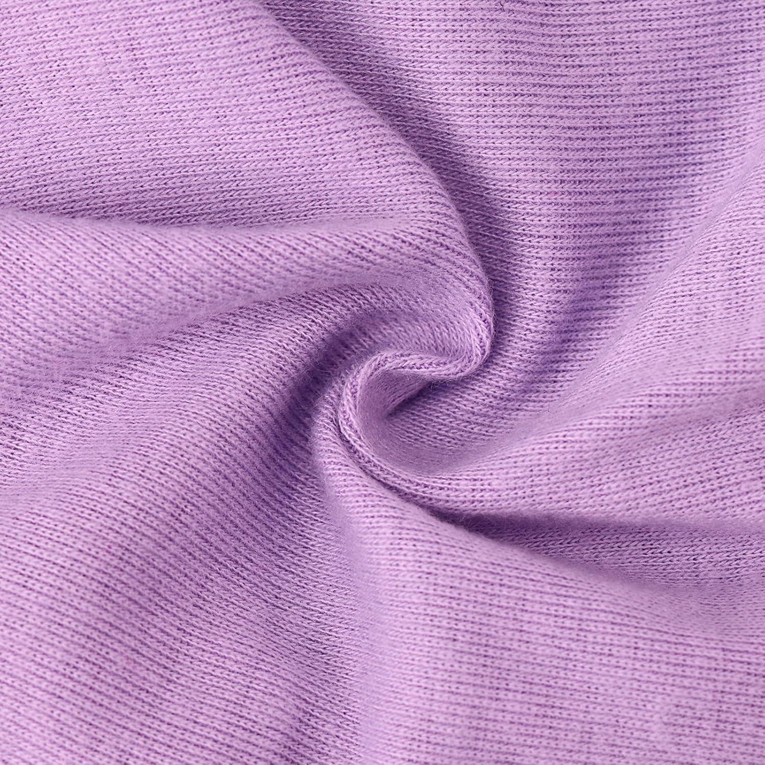 BQUBO Gorro de Algodón para Bebés Niñas con Lazo 0-6 Meses