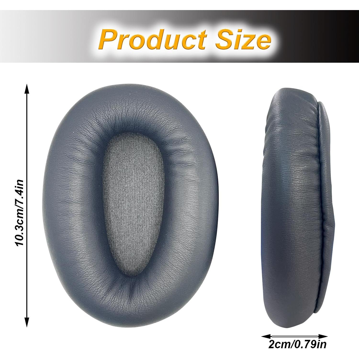 Almohadillas de Reemplazo UOWGA para Sony WH-CH700N - Negro