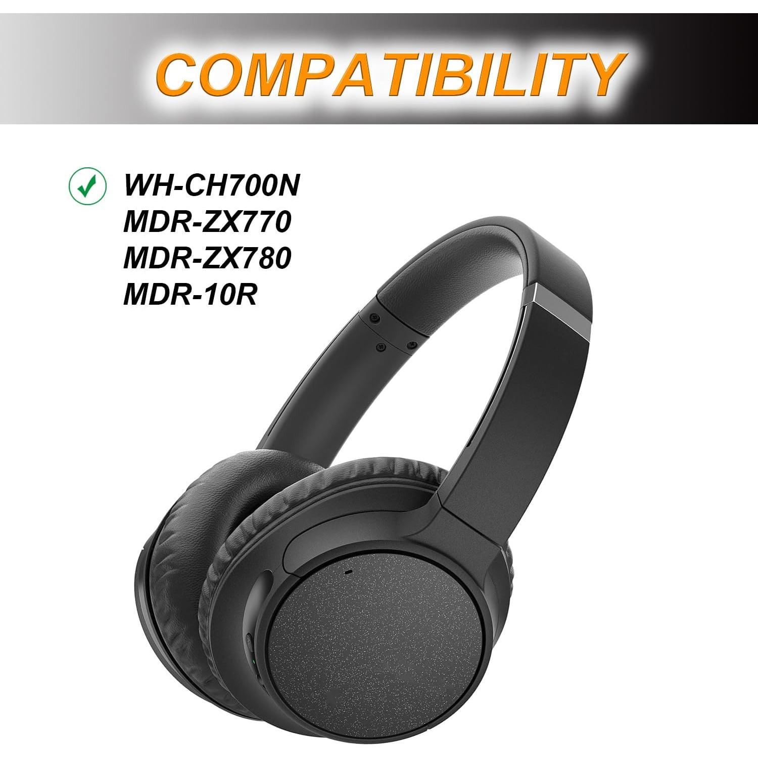 Almohadillas de Reemplazo UOWGA para Sony WH-CH700N - Negro