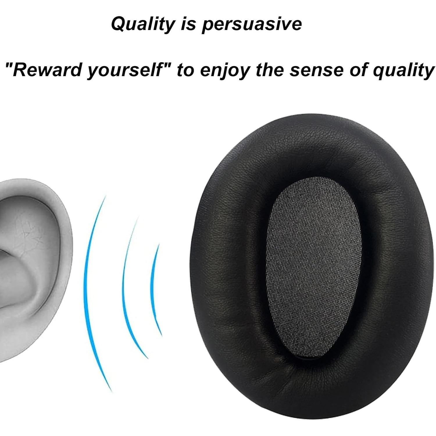 Almohadillas de Reemplazo UOWGA para Sony WH-CH700N - Negro