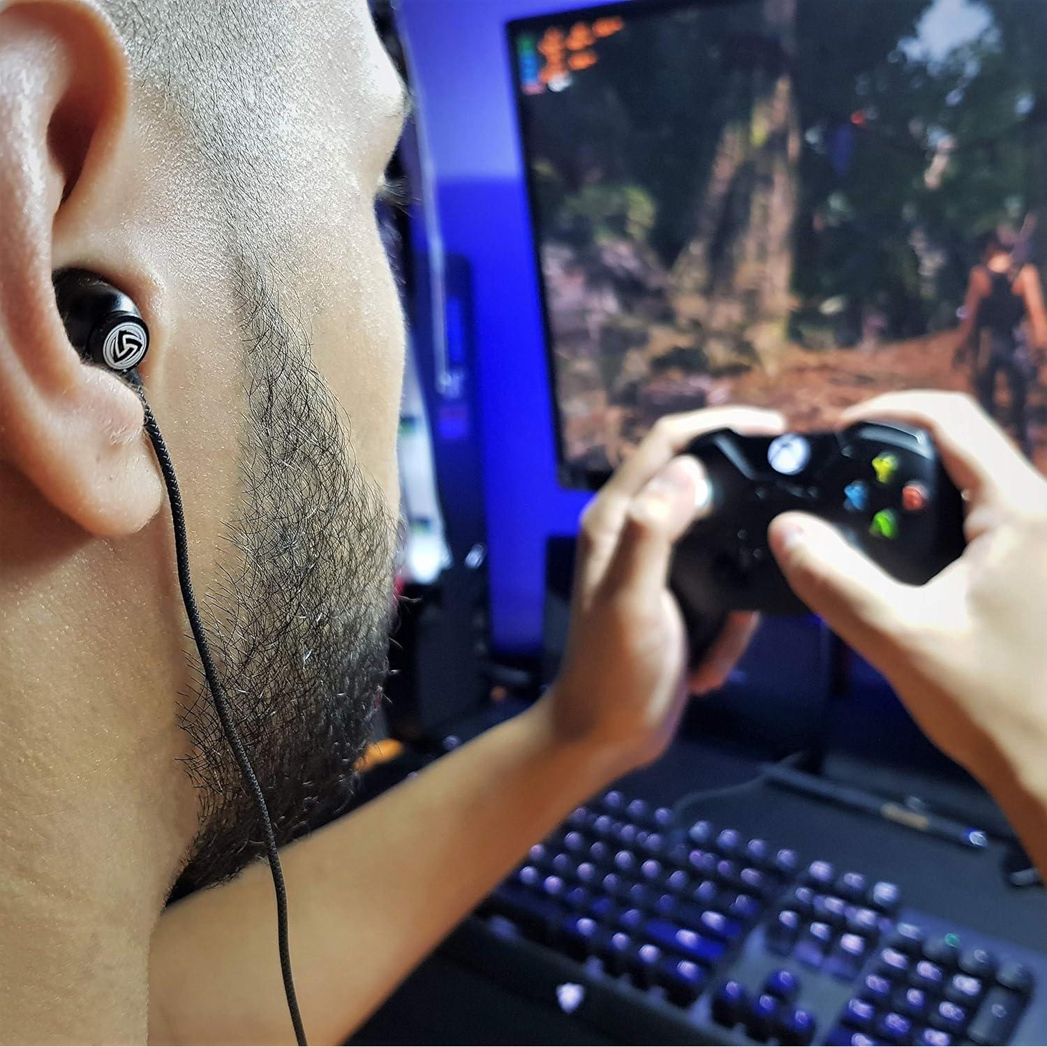 Auriculares Ludos Clamor con Micrófono y Aislamiento de Ruido