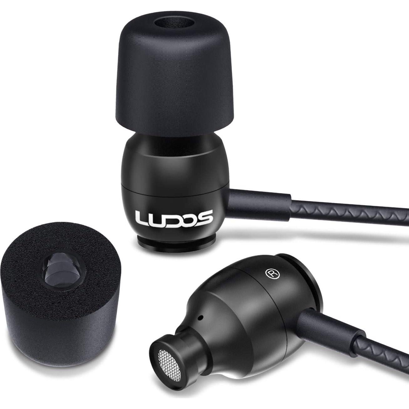 Auriculares Ludos Clamor con Micrófono y Aislamiento de Ruido