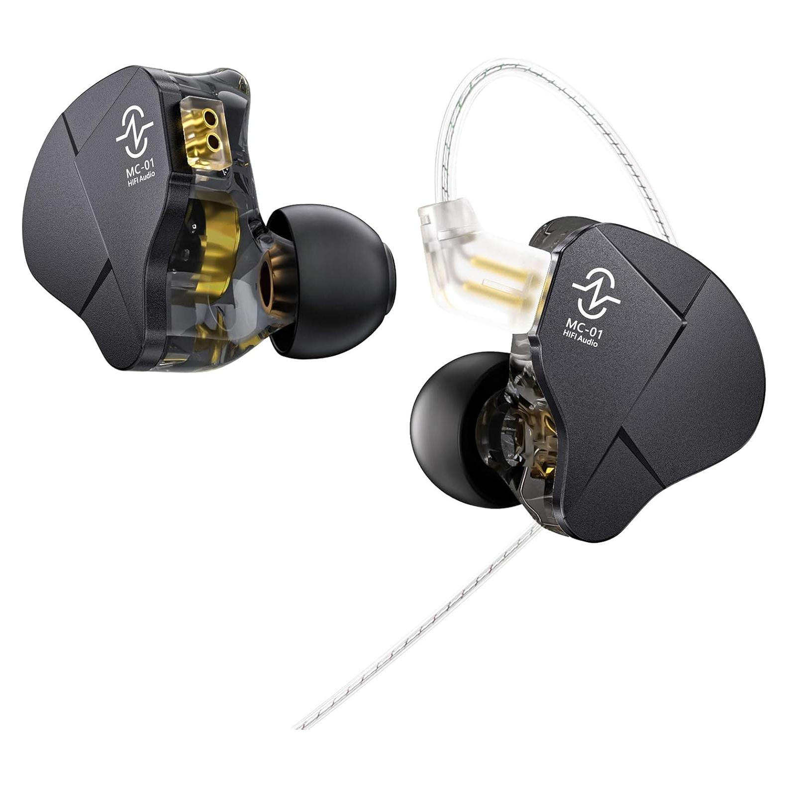 Auriculares In Ear CCZ MC01 10mm Doble Imán Cable Desmontable