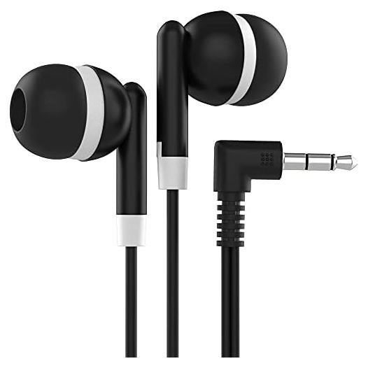 Auriculares Maeline Bulk 10 Unidades 3.5 mm Negro