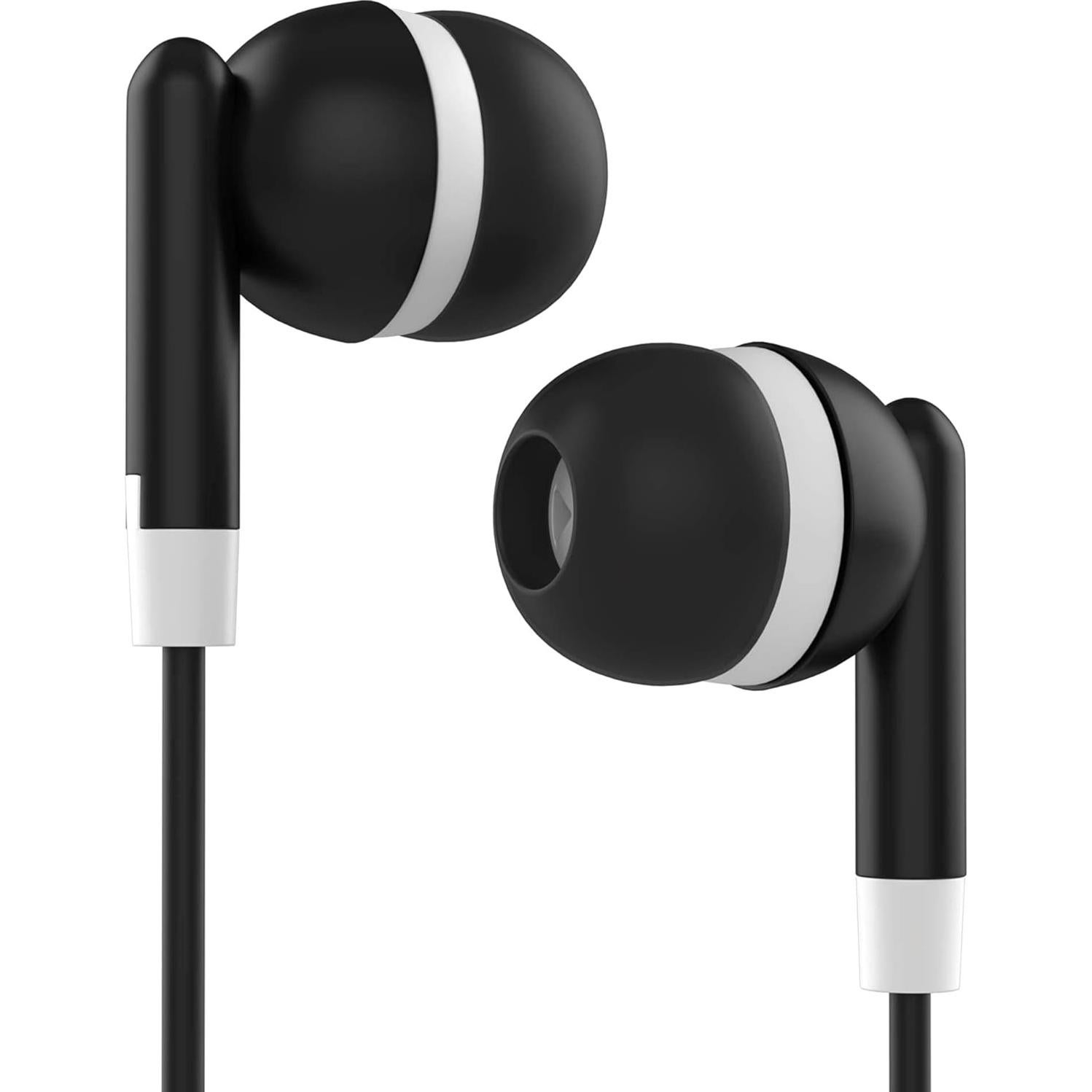 Auriculares Maeline Bulk 10 Unidades 3.5 mm Negro