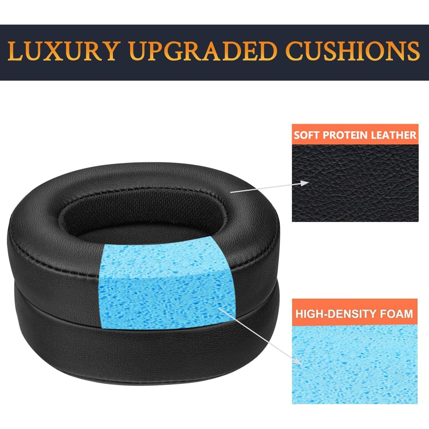 Almohadillas de Repuesto SOULWIT para Auriculares JBL E55BT - Negro