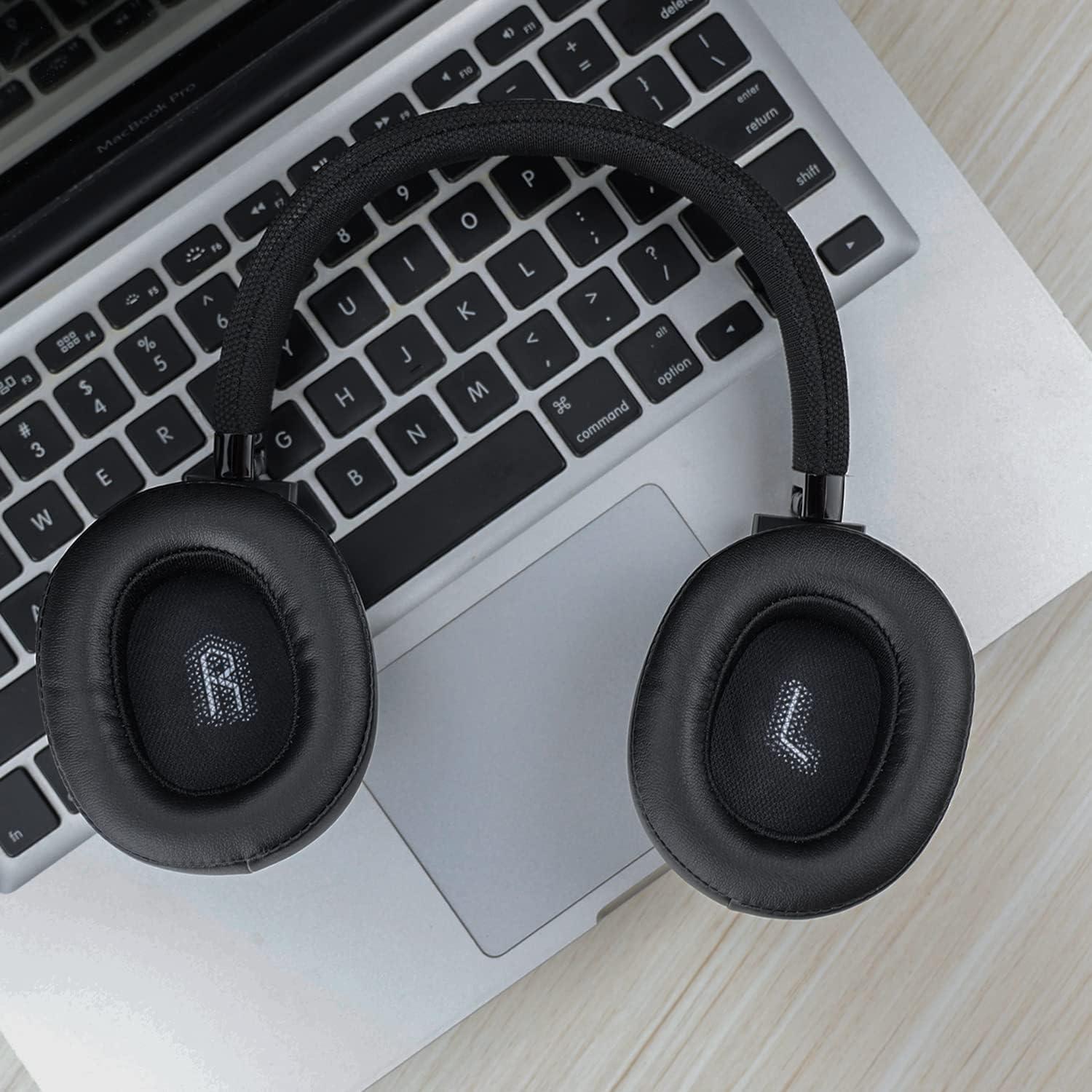 Almohadillas de Repuesto SOULWIT para Auriculares JBL E55BT - Negro