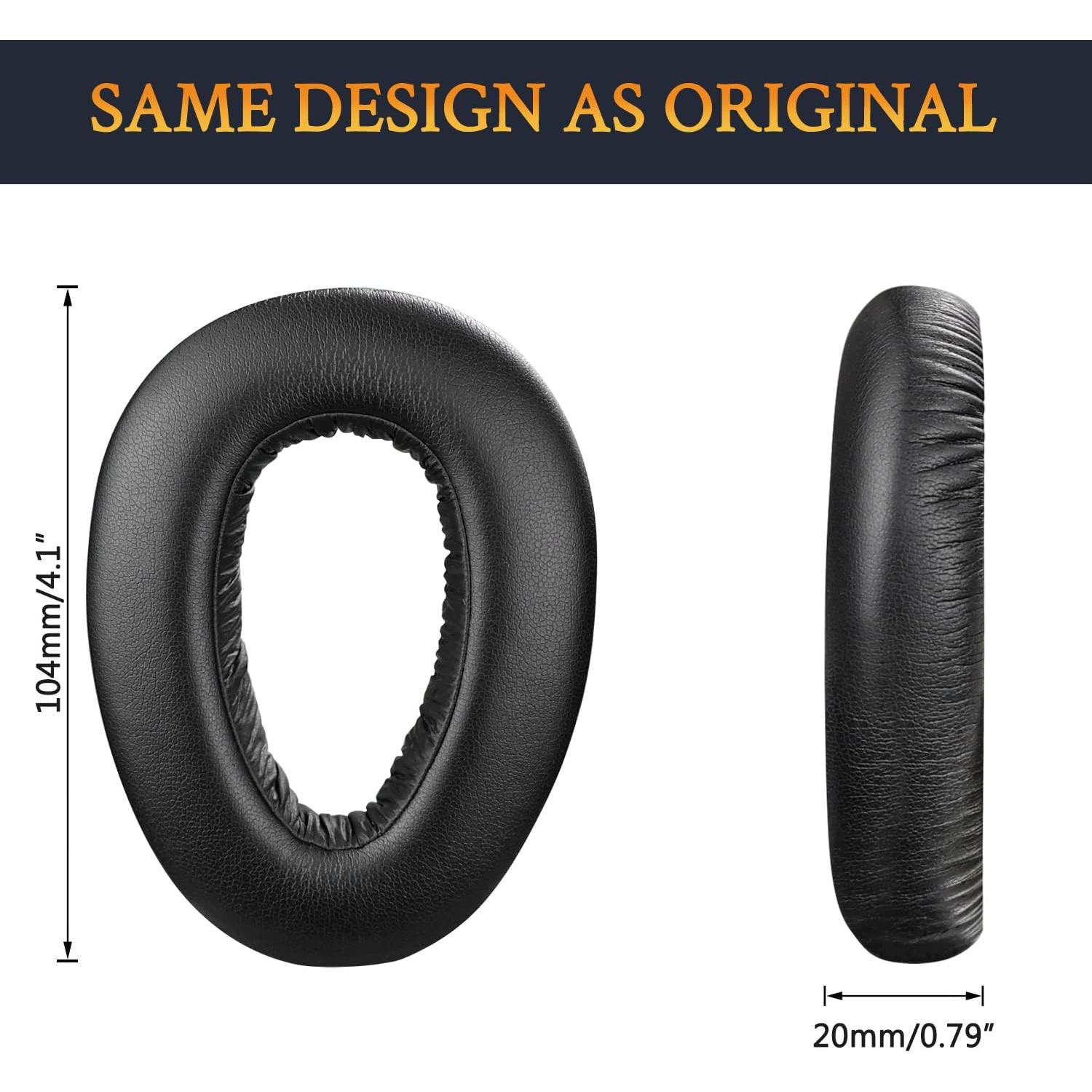 Almohadillas de Reemplazo SOULWIT para Sennheiser PXC550 - Negro