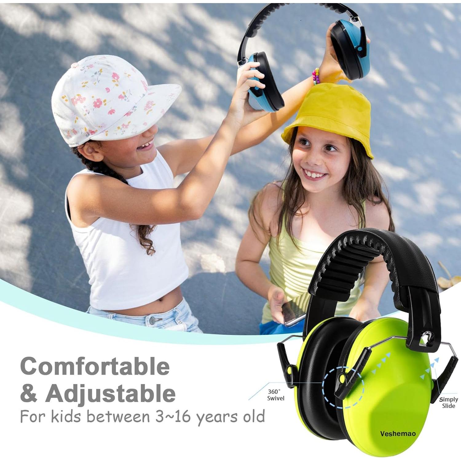 Auriculares para Niños Veshemao con Cancelación de Ruido SNR 28dB