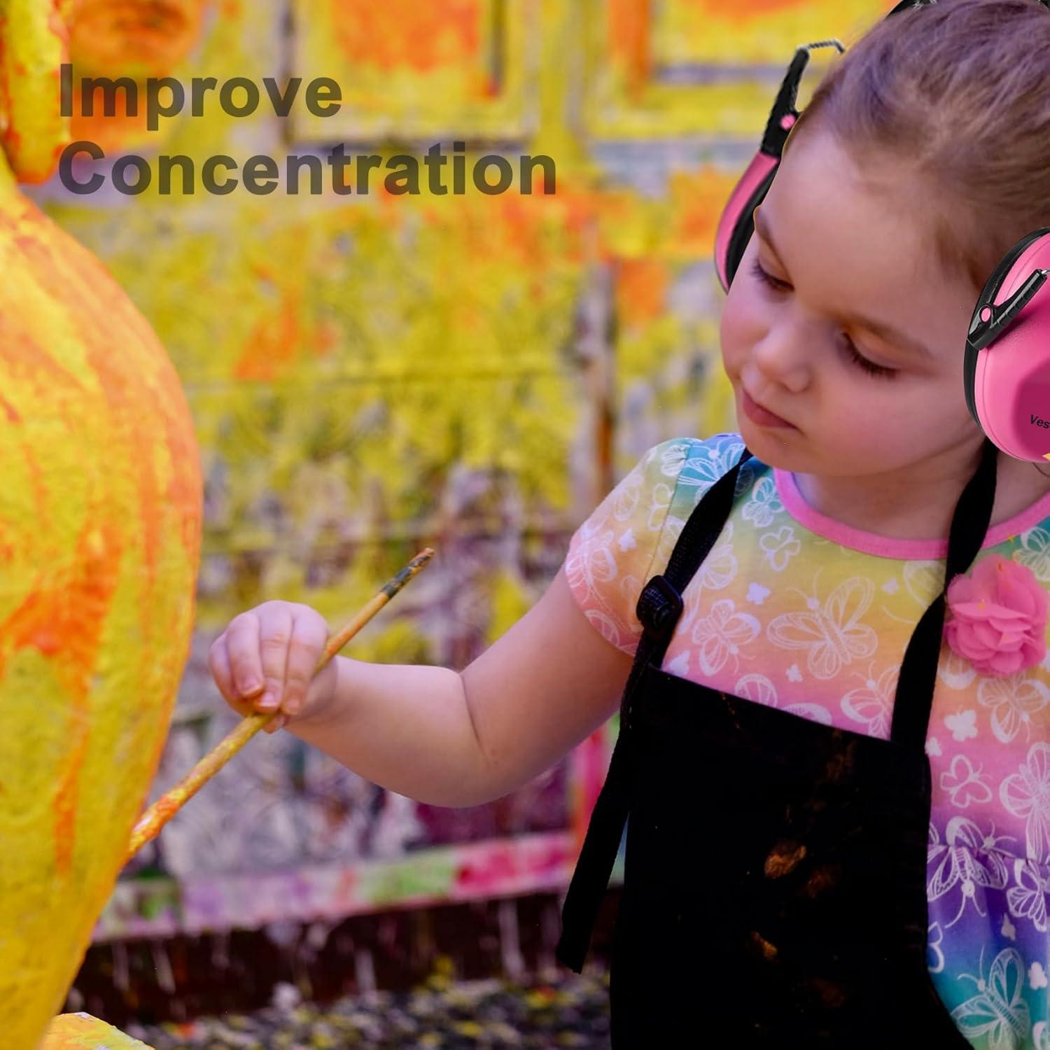 Auriculares para Niños Veshemao con Cancelación de Ruido SNR 28dB