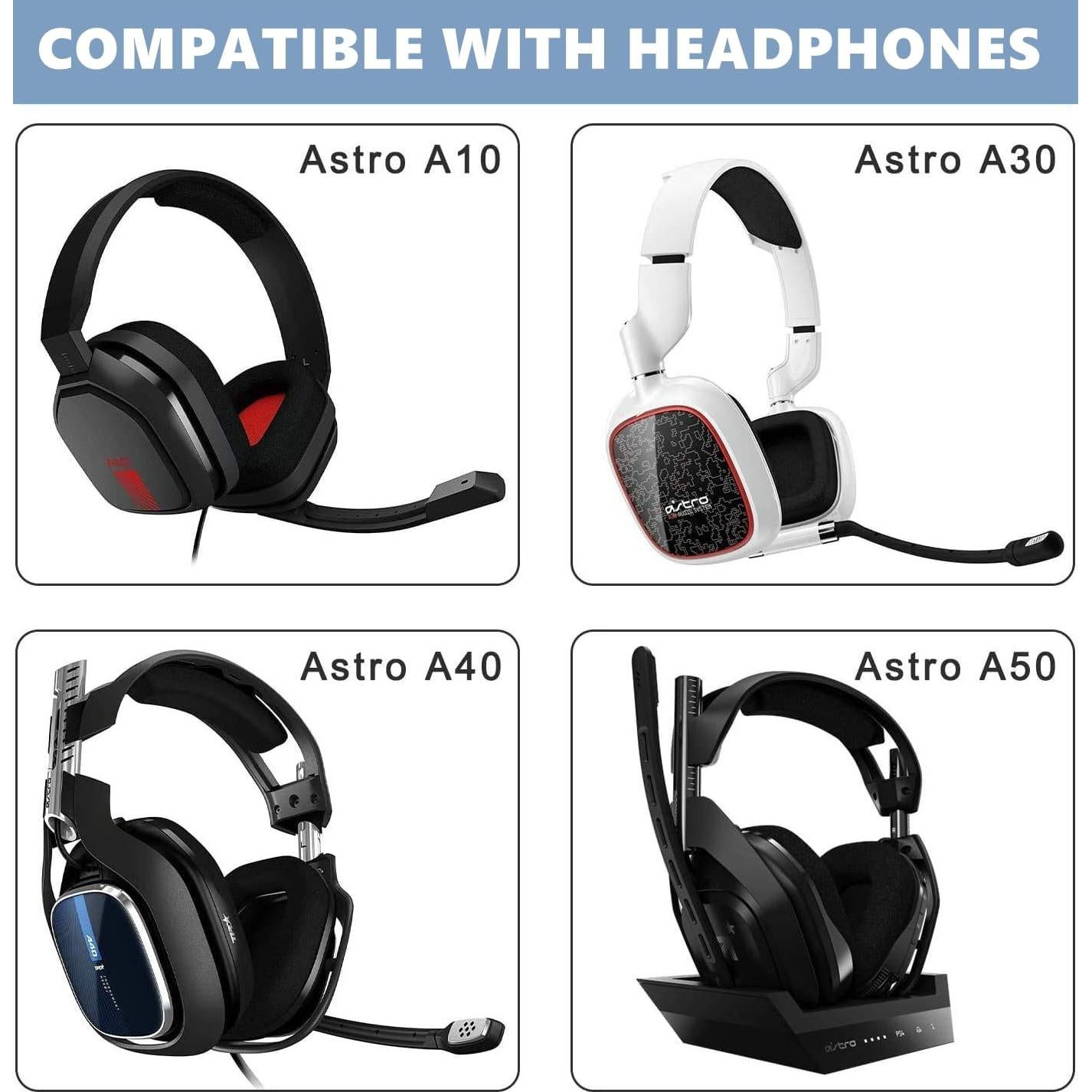 Cable Aux de Reemplazo para Auriculares Astro A10 A40 A40TR 2m