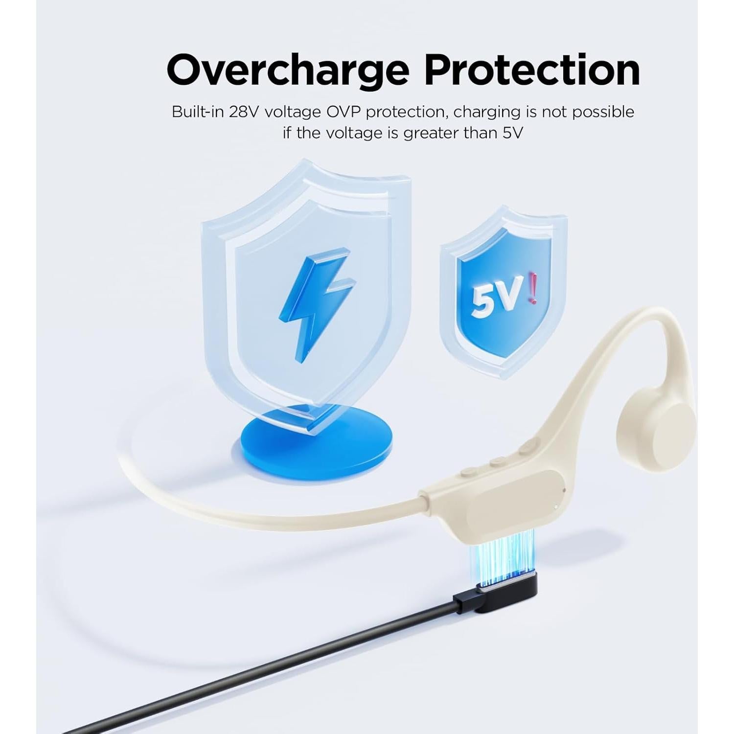 Sanag B60S Bone Conduction Sports Headphones, IPX8 Waterproof Swimming Bluetooth 5.3 Earphones, 64GB MP3 Player, Open Ear Wireless Headset with Mic & App, for Running, Cycling, Workout (Beige)