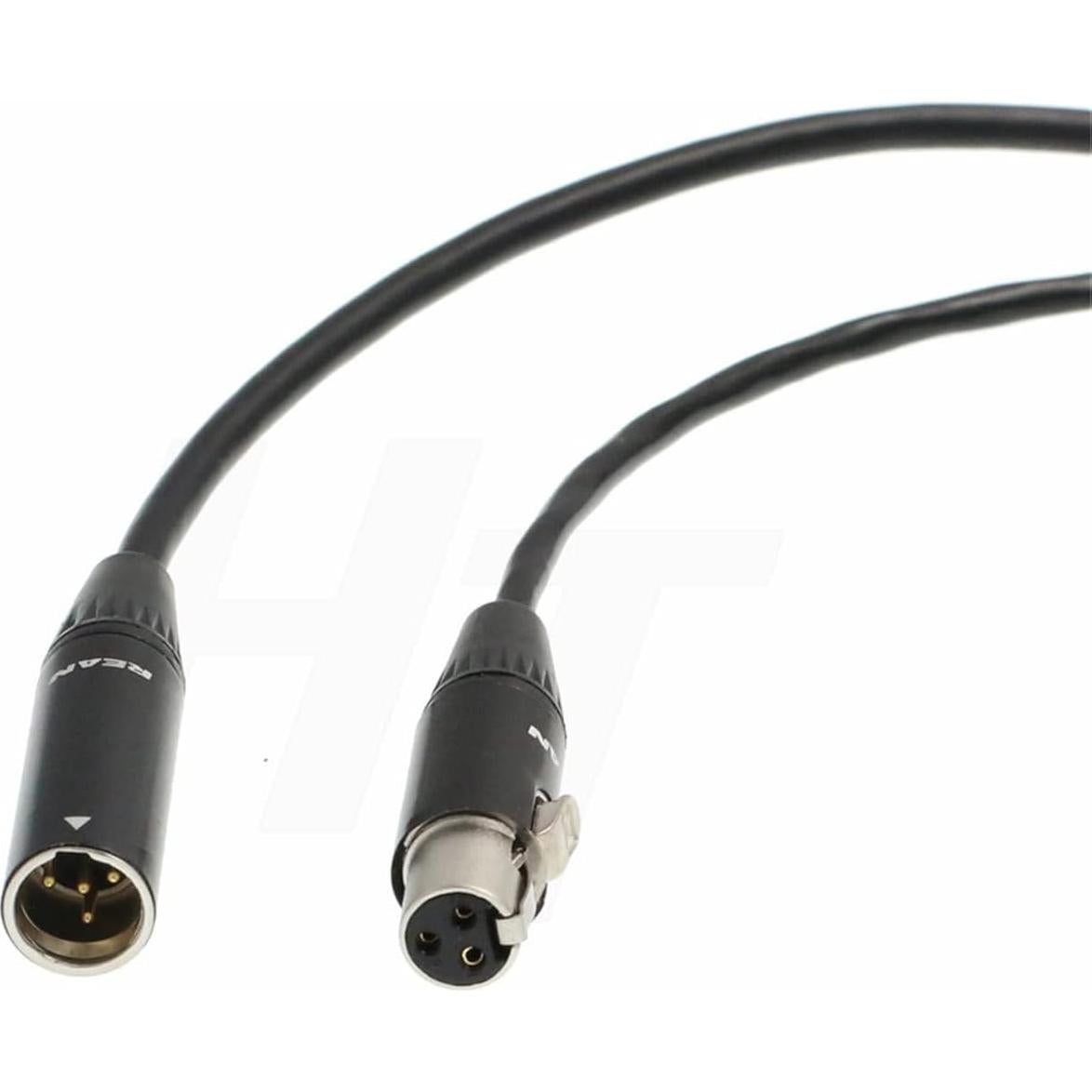 Cable Adaptador de Audio Shure TA4M a AKG TA3F 15cm