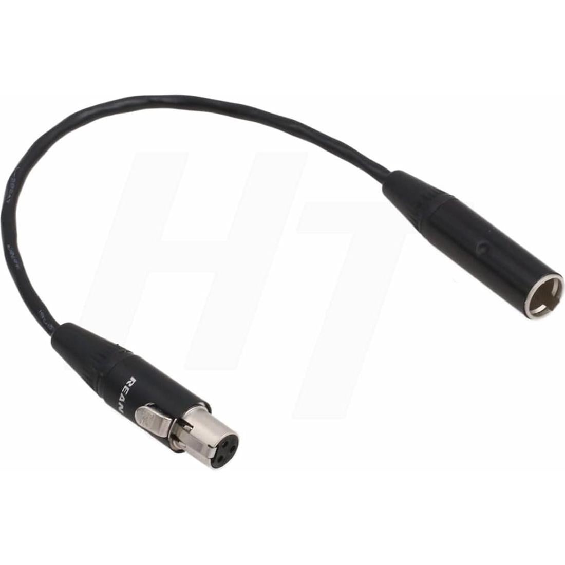 Cable Adaptador de Audio Shure TA4M a AKG TA3F 15cm