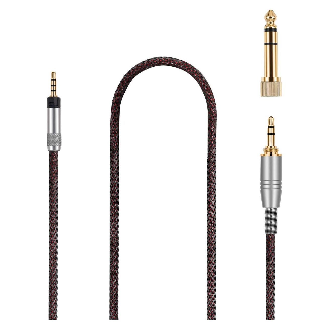 Cable de audio de reemplazo KetDirect 1.2m para Sennheiser