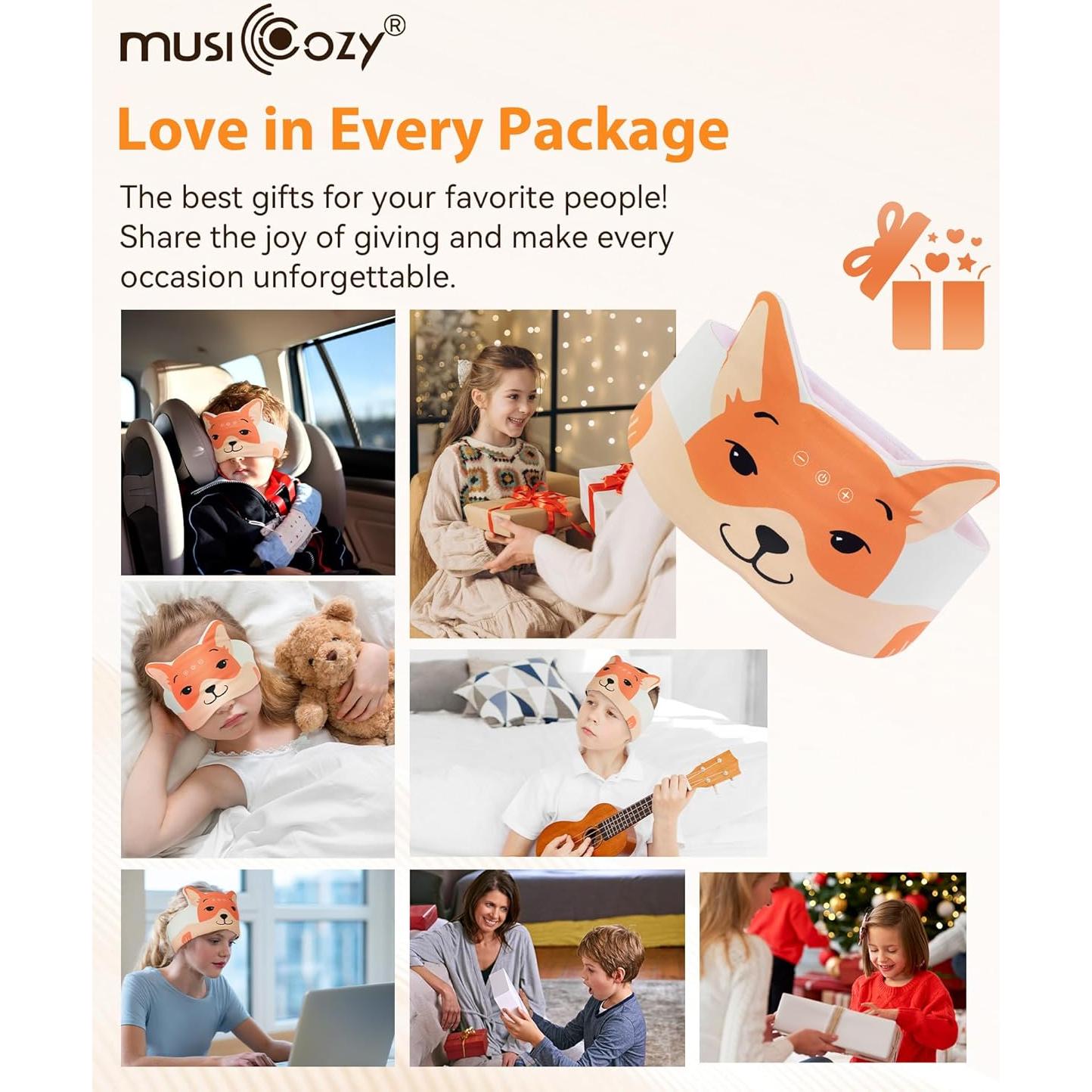 Auriculares Inalámbricos para Dormir MUSICOZY GH01 Niños Bluetooth