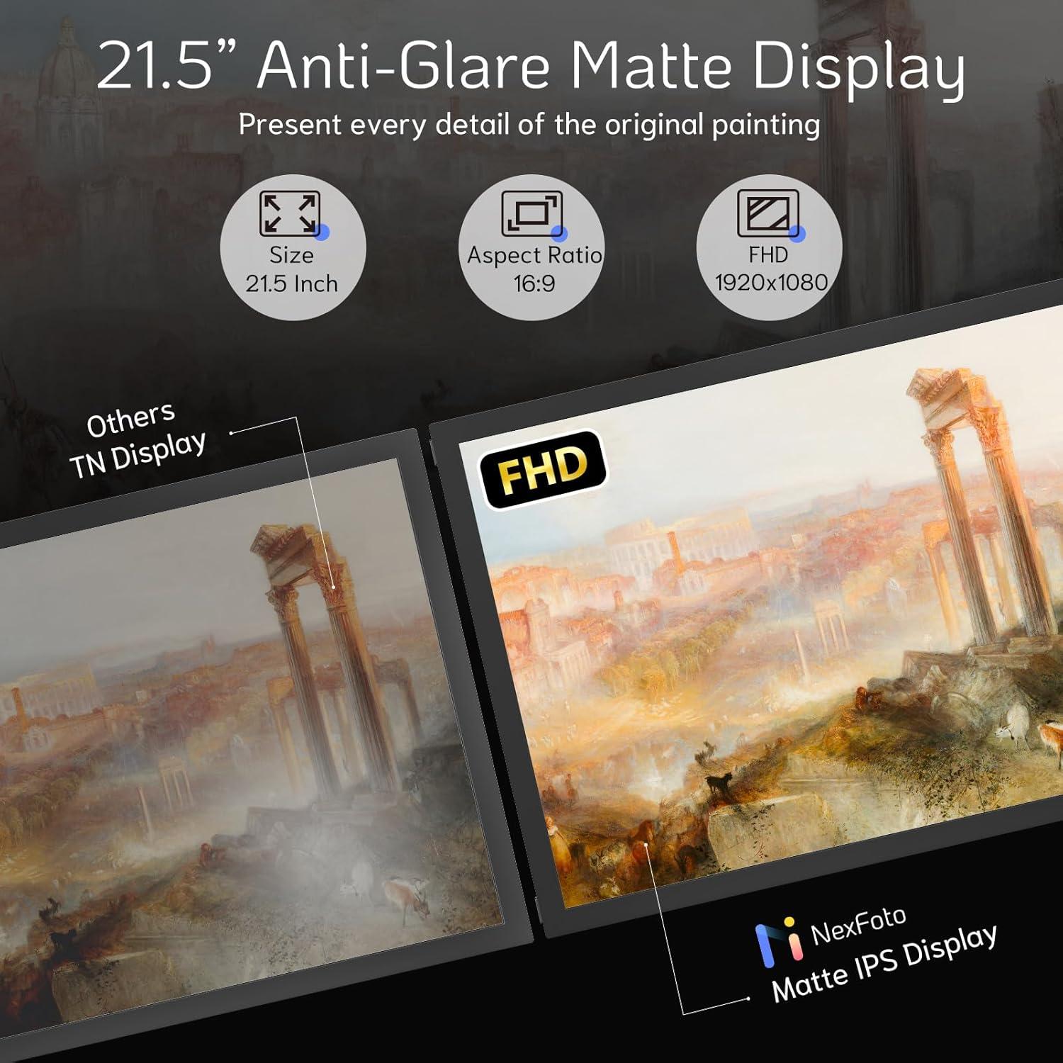 Marco Digital NexFoto 21.5" FHD WiFi 32GB Negro