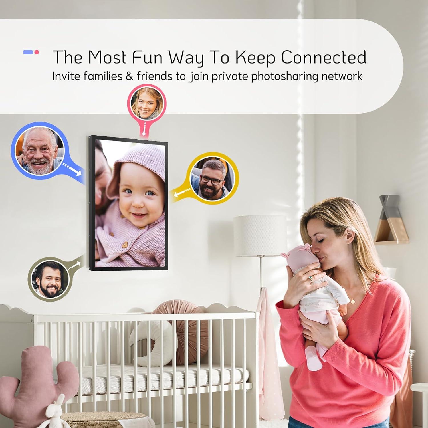 Marco Digital NexFoto 21.5" FHD WiFi 32GB Negro