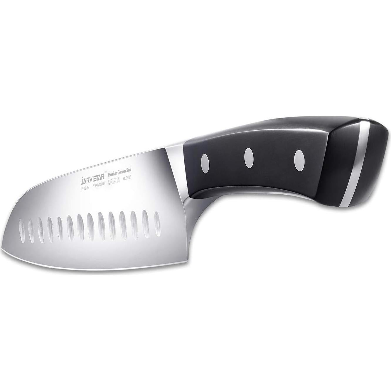 Cuchillo Santoku JARVISTAR 17.78 cm Acero Inoxidable Ultra Afilado