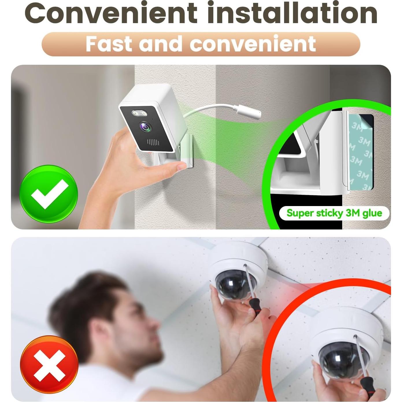 Cámara de Seguridad Interior Runofast ZY-205W1B 1080P WiFi