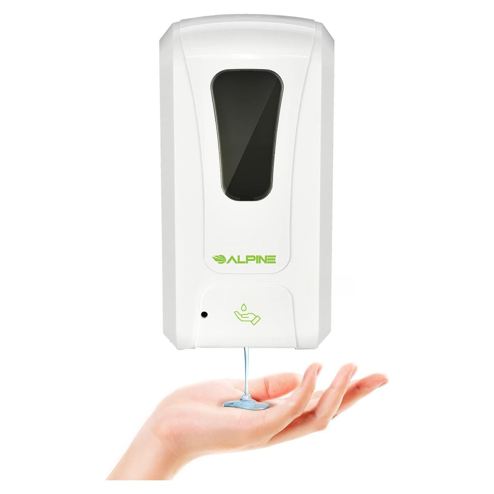 Dispensador Automático de Desinfectante Alpine 1200ml Blanco