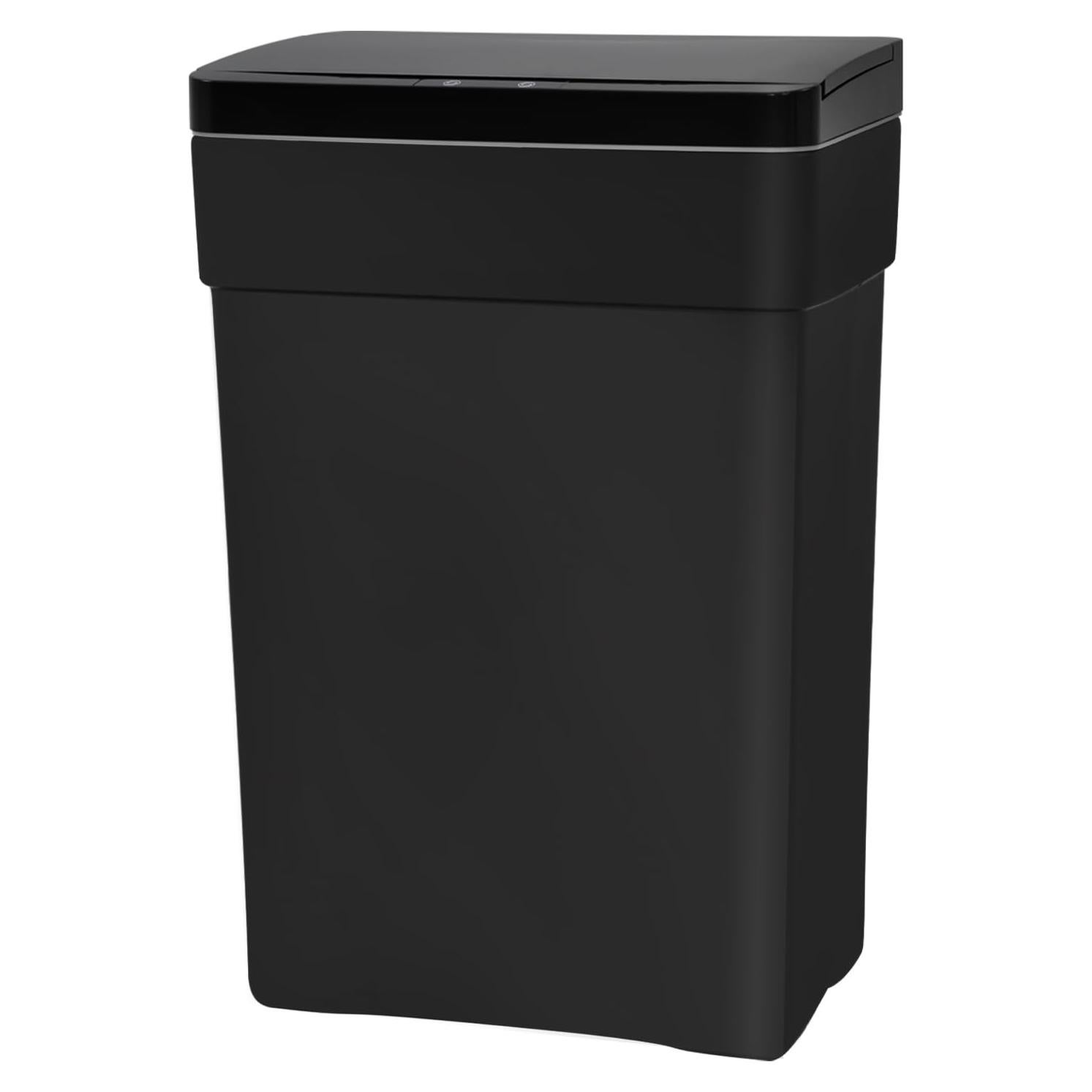 Basurero Automático PayLessHere 50L Negro con Sensor de Movimiento