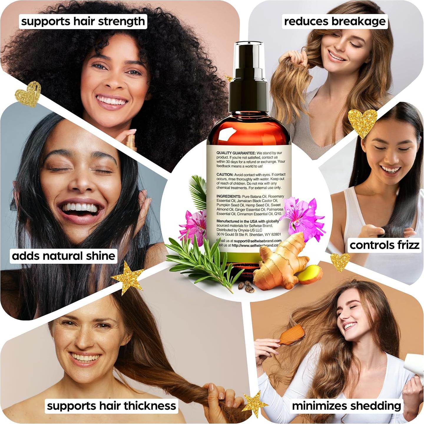 Aceite de Batana 100% Puro Dr. Sebi 56.7ml - Crecimiento Cabello