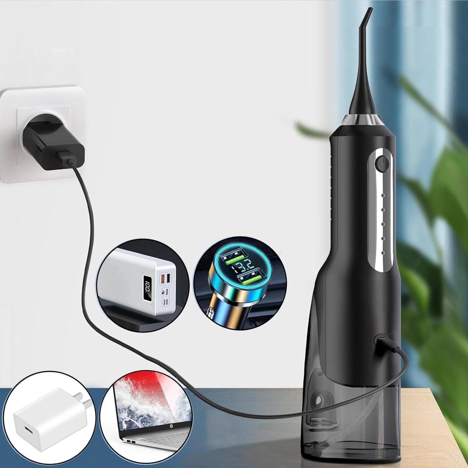 Cargador USB Inalámbrico para Irrigadores Bucales Nicwell y Más