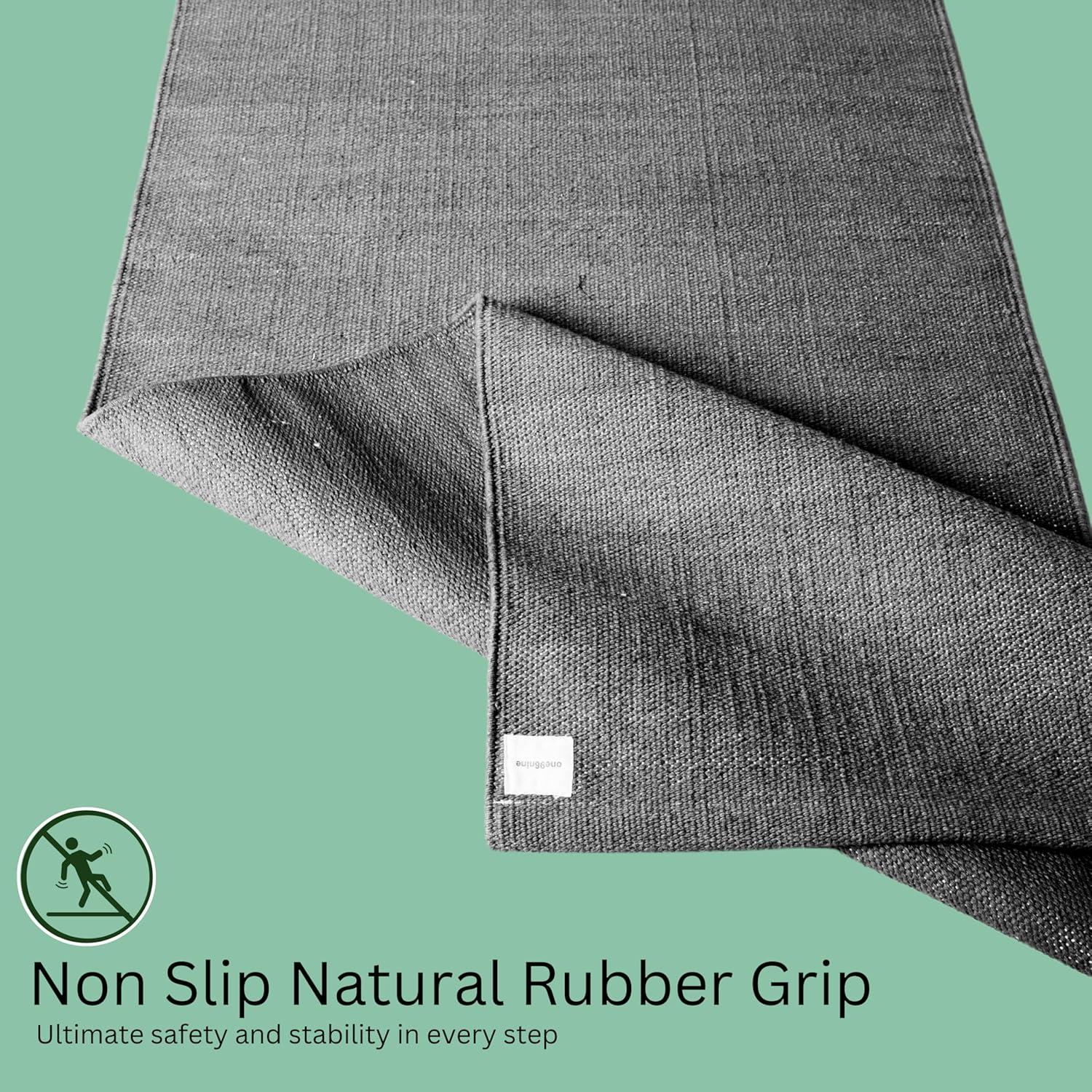 Alfombrilla de Yoga Natural ONE96NINE 183x61cm Ecológica Antideslizante