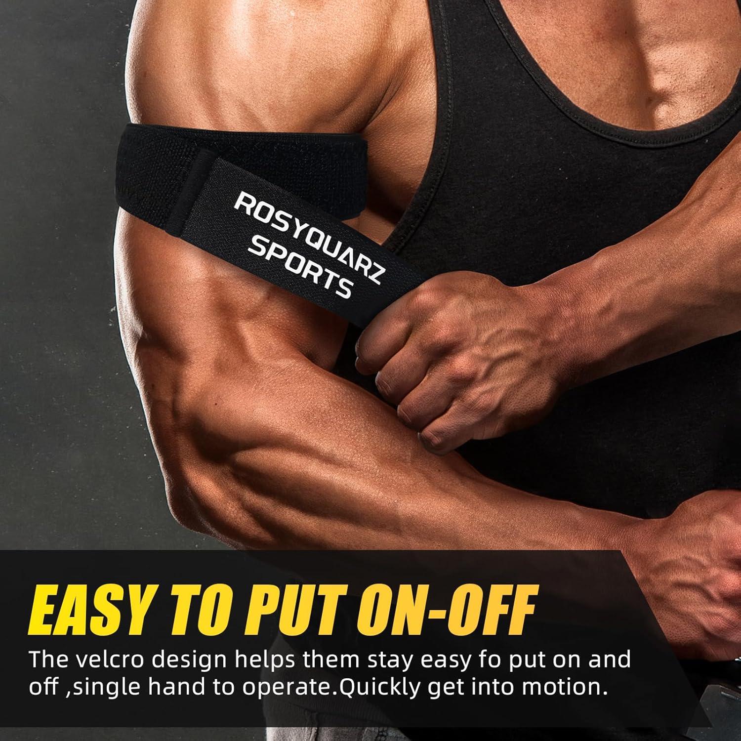 Bandas de Glúteos BFR ROSYQUARZ Ajustables para Entrenamiento