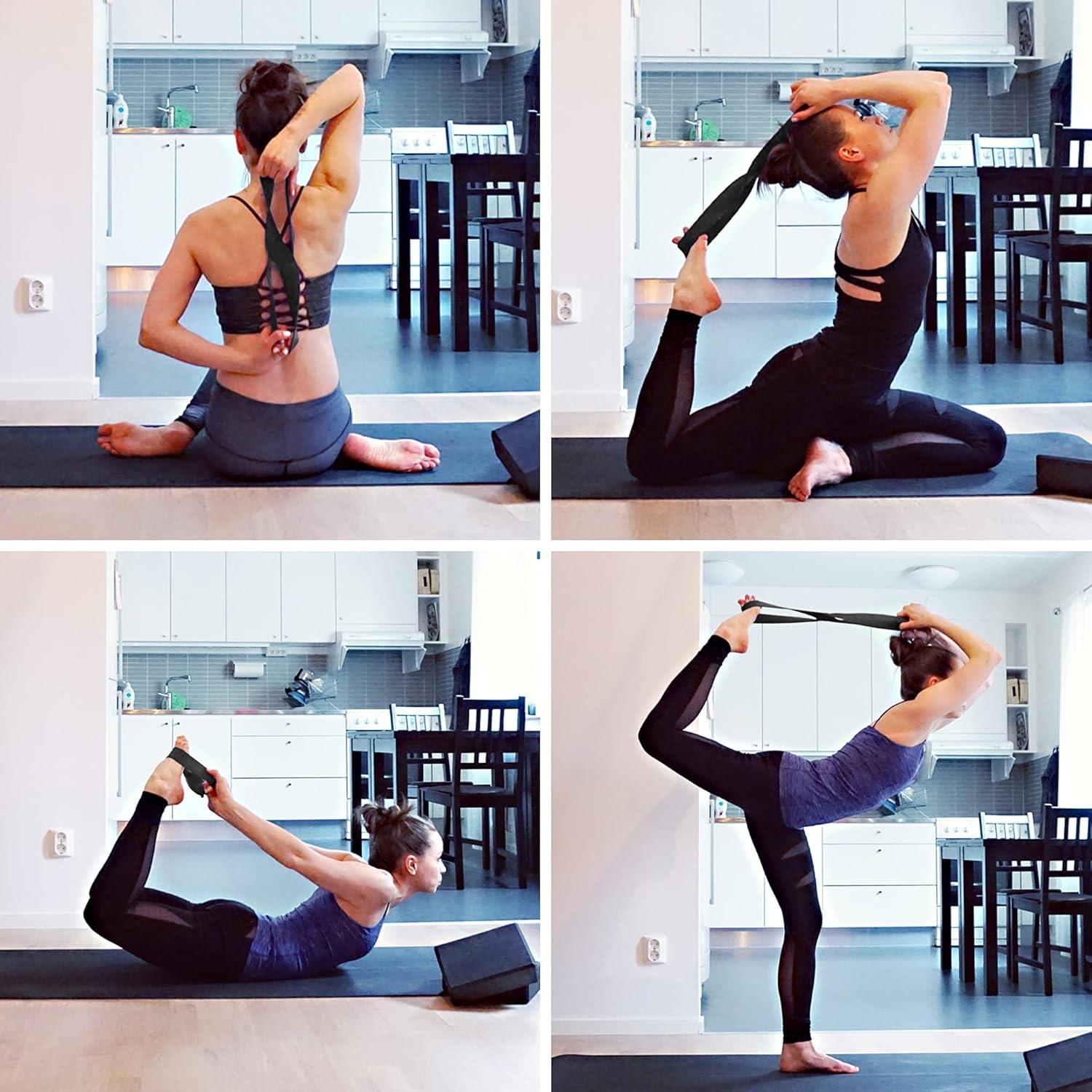 Kit de Yoga KXEXK 11 Piezas para Principiantes - Esteras, Bloques, Pelota