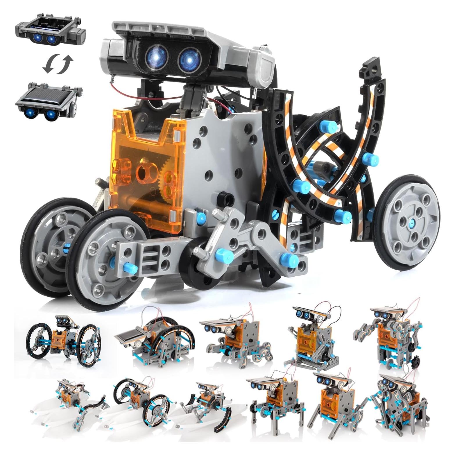 Kit Robot Solar 14 en 1 KIDWILL para Niños 8 a 12 Años